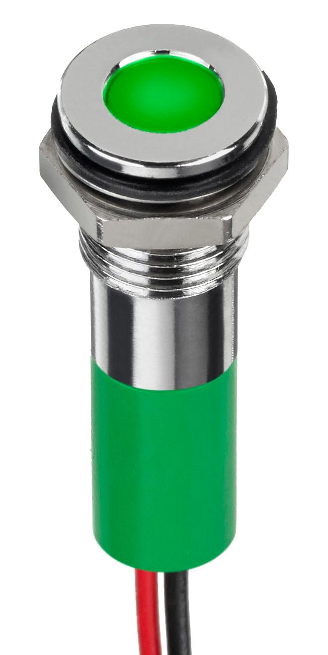 Q8F3CZZRYG02E PANEL INDICATOR, RYG, WIRE LEAD APEM