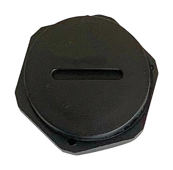 PELB0229 BLANKING PLUG, M20 X 1.5, 25MM, BLACK PRO ELEC