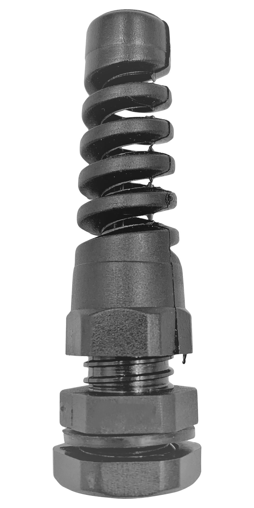 PELB0252 CABLE GLAND, PA/NBR, 4MM-8MM, GREY PRO ELEC