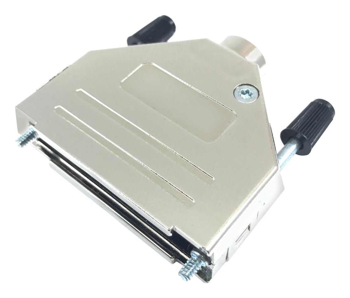 MP002018 D-SUB BACKSHELL, DB, 180DEG, ABS NICKEL MULTICOMP PRO