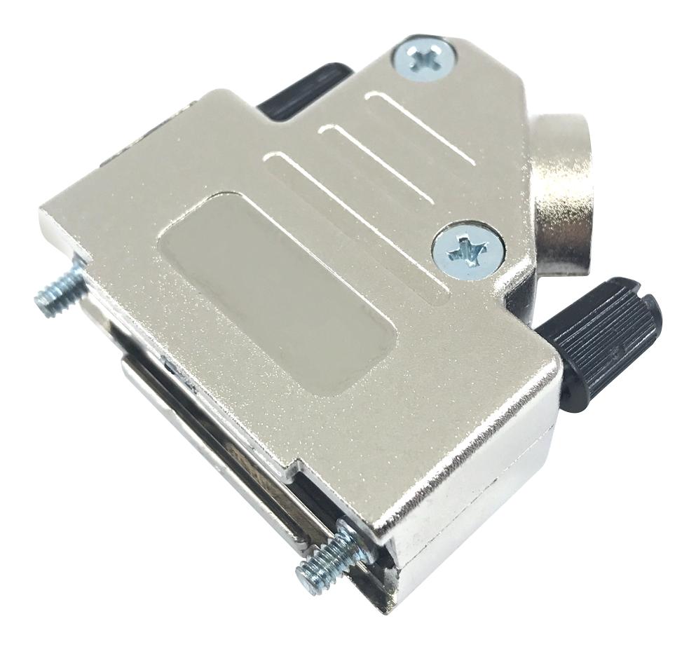 MP002023 D-SUB BACKSHELL, DC, 45DEG, ABS NICKEL MULTICOMP PRO