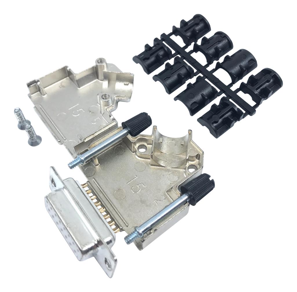 MP002036 D SUB CONN KIT, RCPT, 25POS, SOLDER CUP MULTICOMP PRO