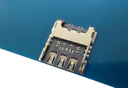 KP13CH-6S-SF(800) MEMORY SOCKET, NANO SIM, PUSH-PULL HIROSE(HRS)