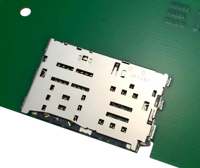 KP15TL-SF(800) MEMORY SOCKET, MICRO SD/NANO SIM HIROSE(HRS)