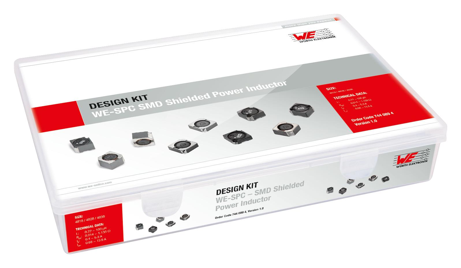 7440894 POWER INDUCTOR KIT, SMD WURTH ELEKTRONIK
