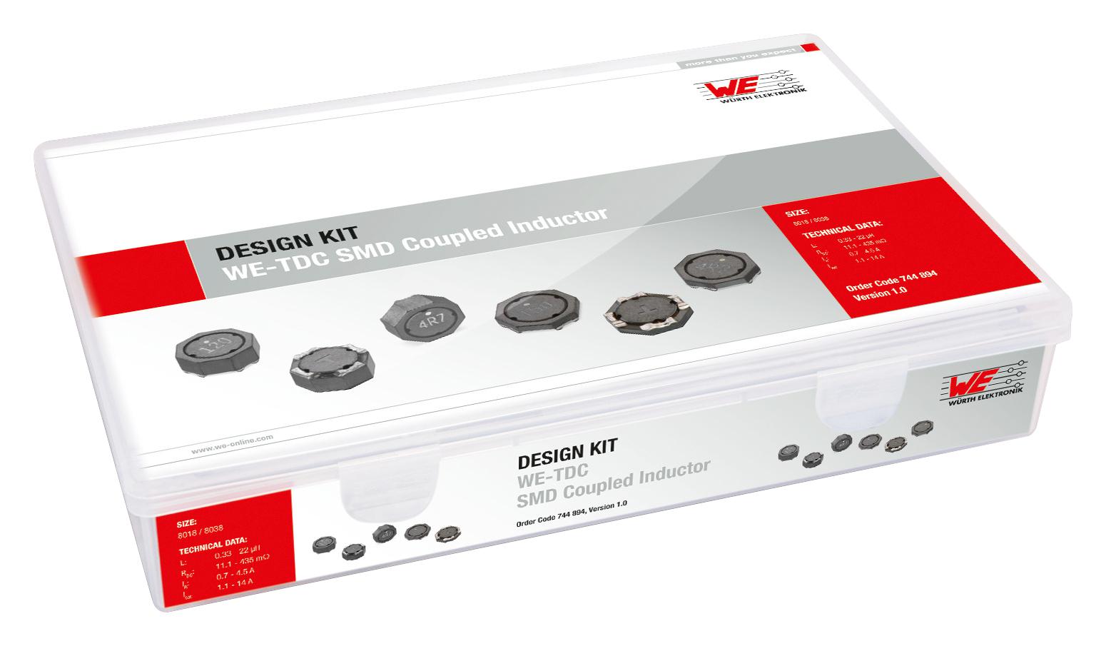 744894 COUPLED INDUCTOR KIT, SMD WURTH ELEKTRONIK