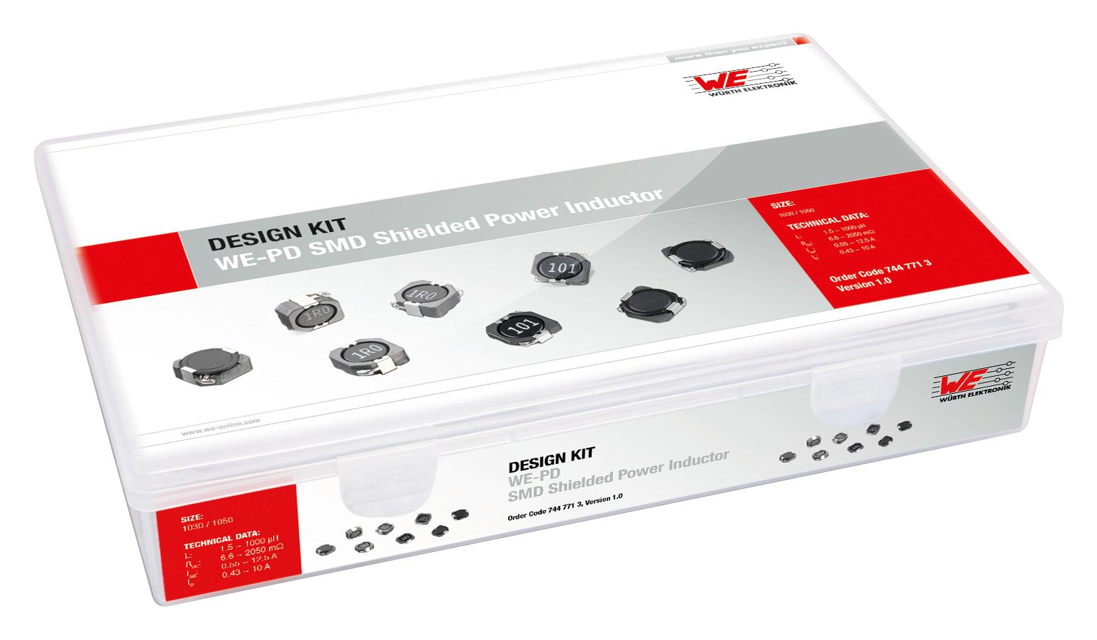 7447713 POWER INDUCTOR KIT, SMD WURTH ELEKTRONIK