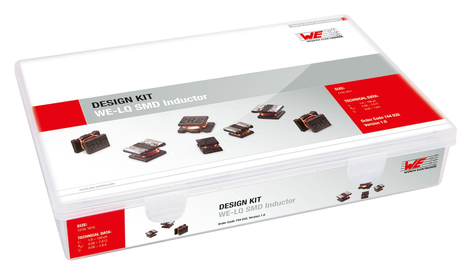 744032 POWER INDUCTOR KIT, SMD WURTH ELEKTRONIK
