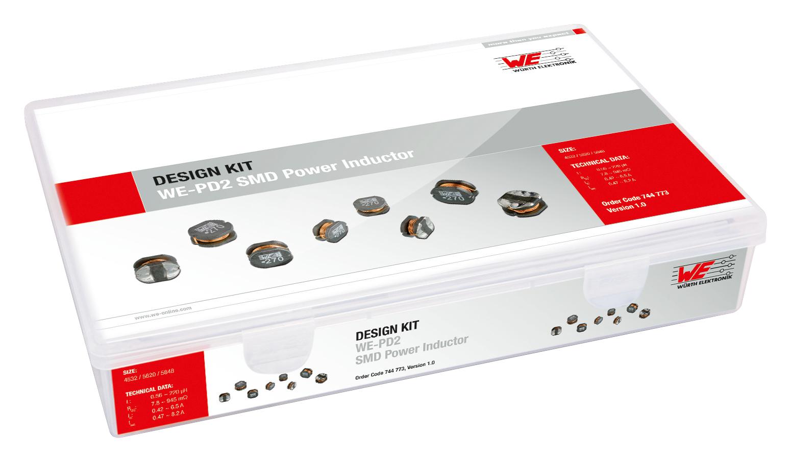744773 POWER INDUCTOR KIT, SMD WURTH ELEKTRONIK