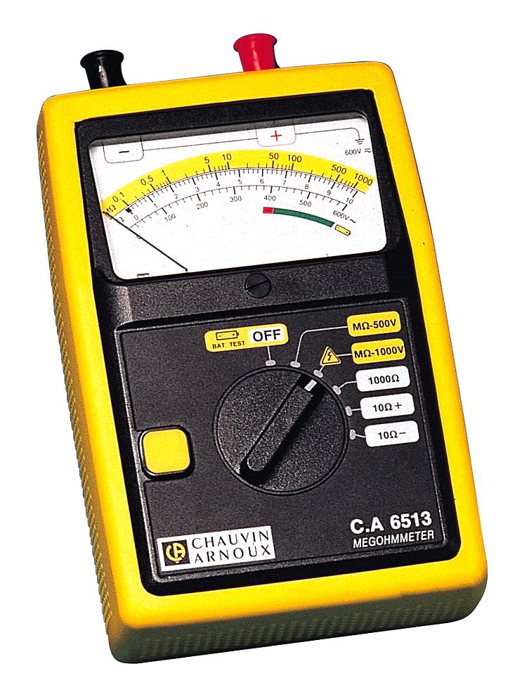 P01140301 MEGOHMMETER, 100KOHM-1GOHM, 1.06KG CHAUVIN ARNOUX