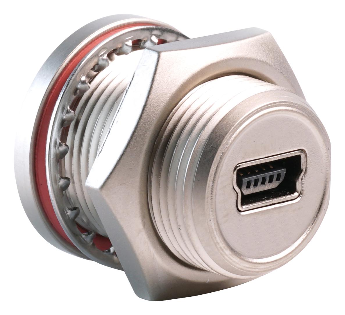 MP002434 MINI USB-B IP68 PANEL JACK CONNECTOR MULTICOMP PRO