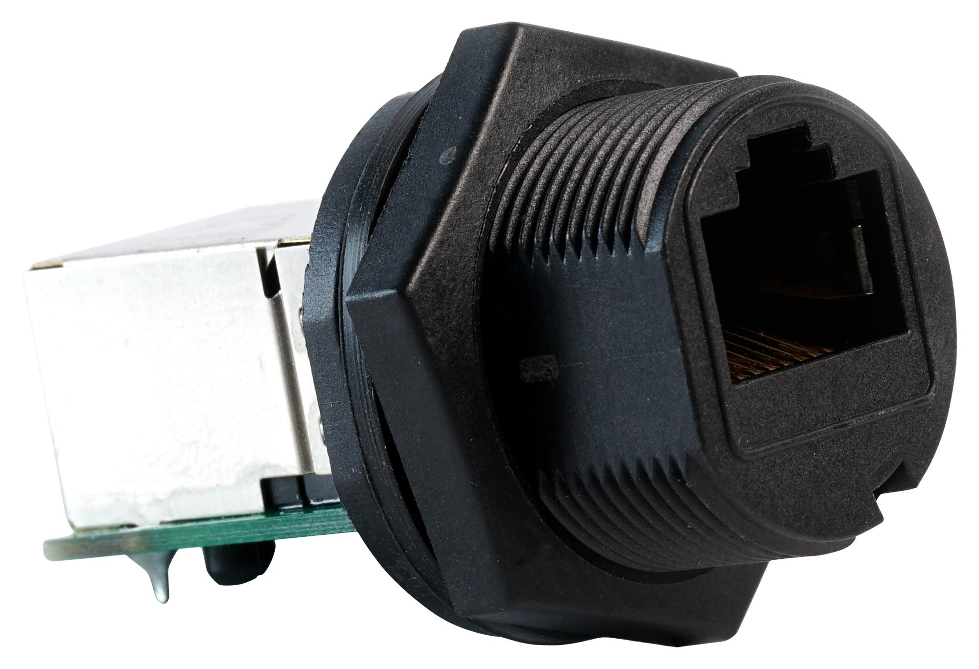 MP002454 COUPLER, RJ45 JACK, 8P8C, SHLD, PANEL MULTICOMP PRO
