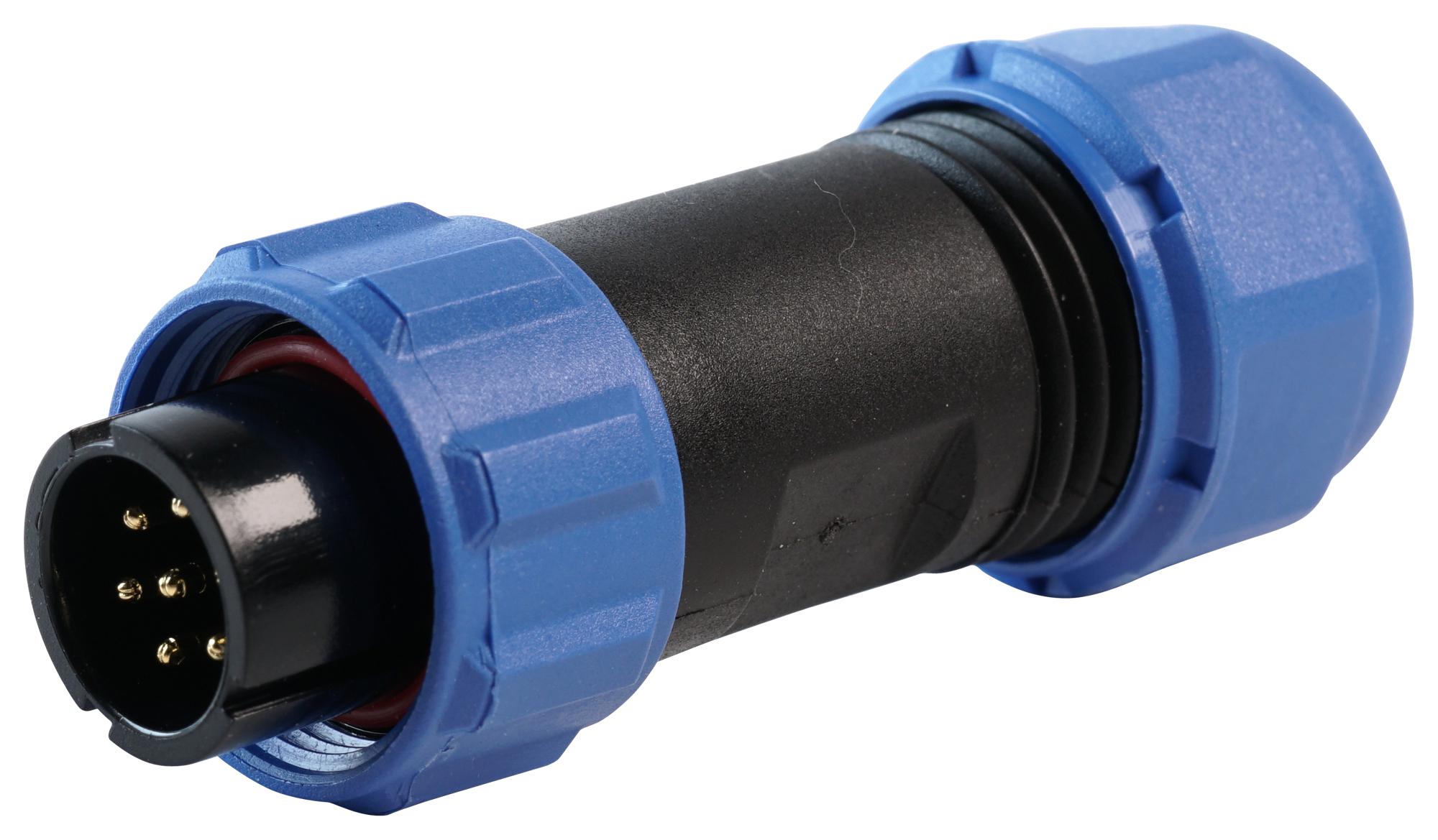 MP002511 CIRCULAR CONNECTOR, 4POS, PLUG, SOLDER MULTICOMP PRO