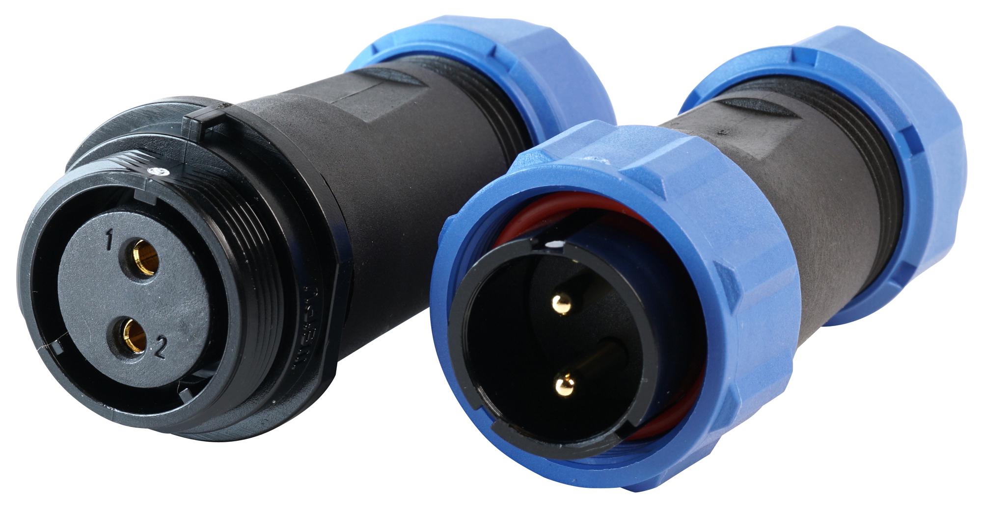 MP002592 INDUSTRIAL CIR CONNECTOR KIT, IP68, 2PC MULTICOMP PRO