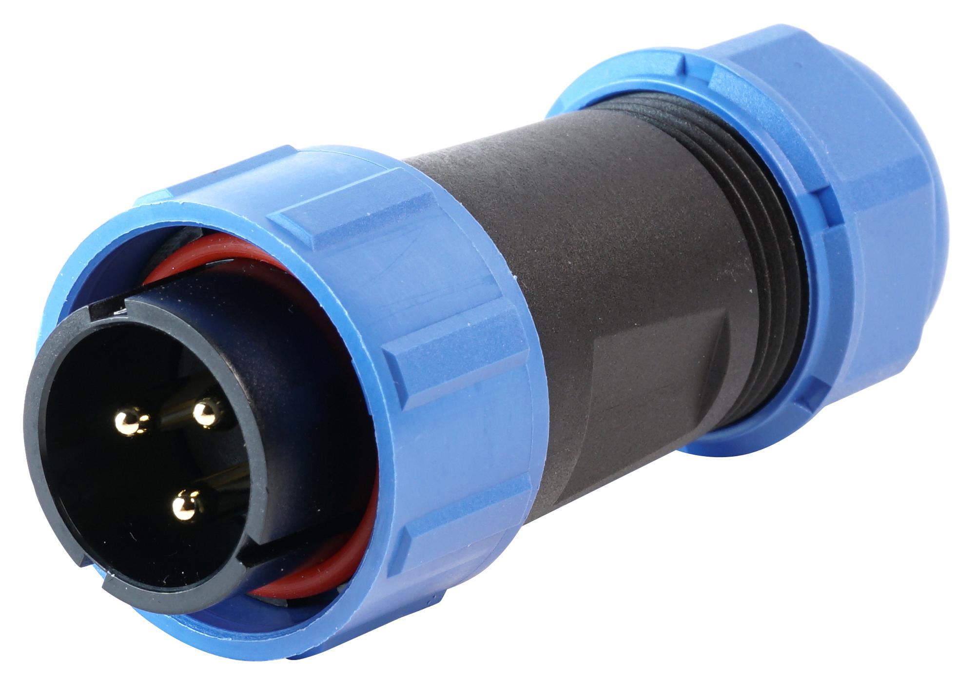 MP002660 CIRCULAR CONNECTOR, 3POS, PLUG, SCREW MULTICOMP PRO