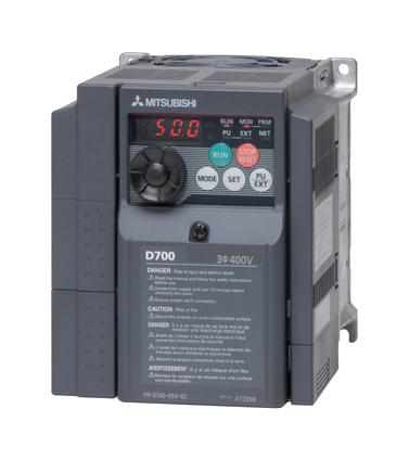 FR-D720S-025SC-EC FREQUENCY INVERTER, 1-PH, 400W, 2.5A MITSUBISHI