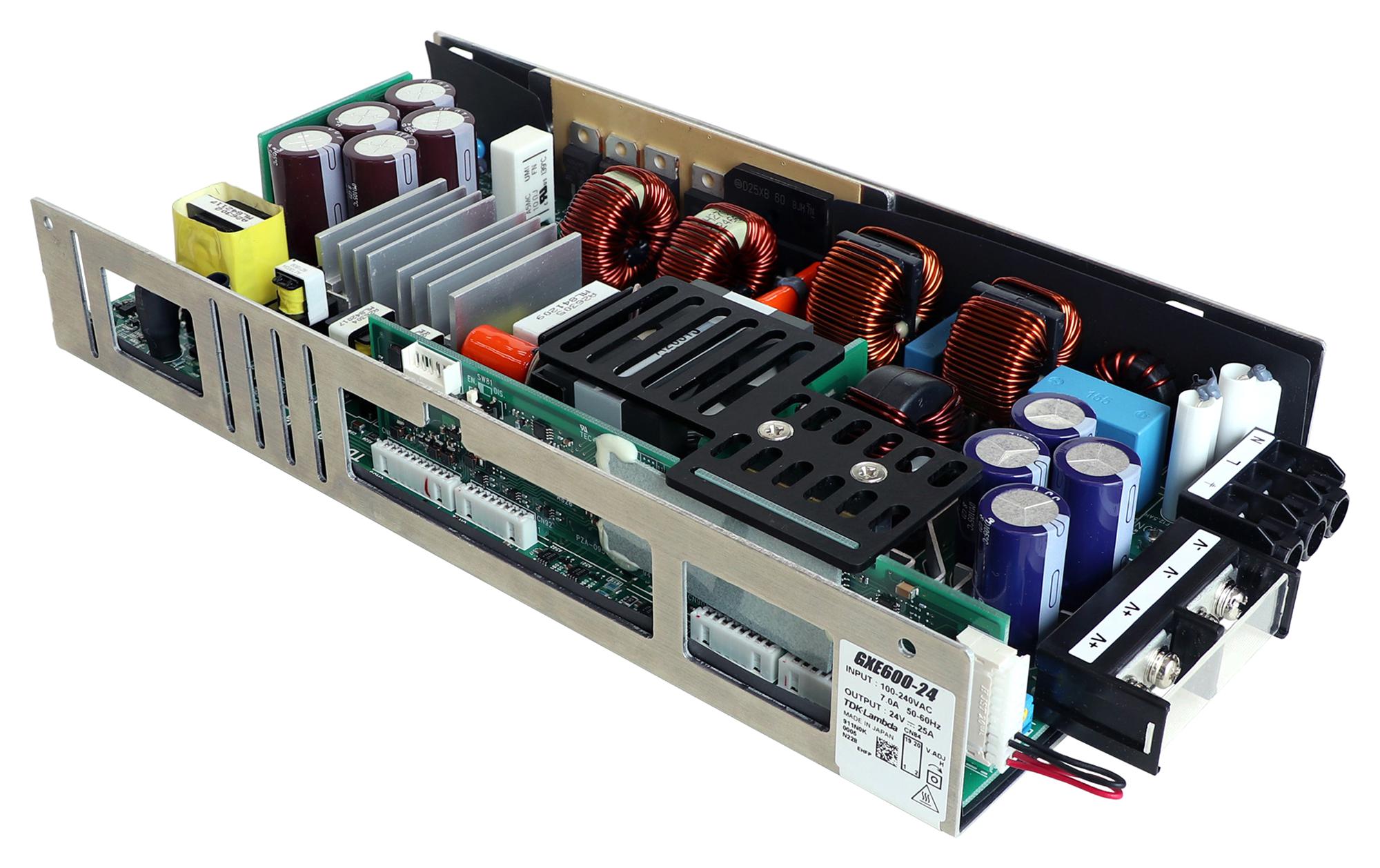GXE-600-24 POWER SUPPLY, AC-DC, 24V, 25A TDK-LAMBDA