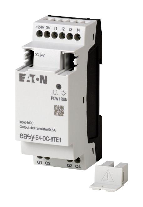 EASY-E4-DC-8TE1 DIGITAL I/O MODULE, 4 I/O, 24VDC EATON MOELLER