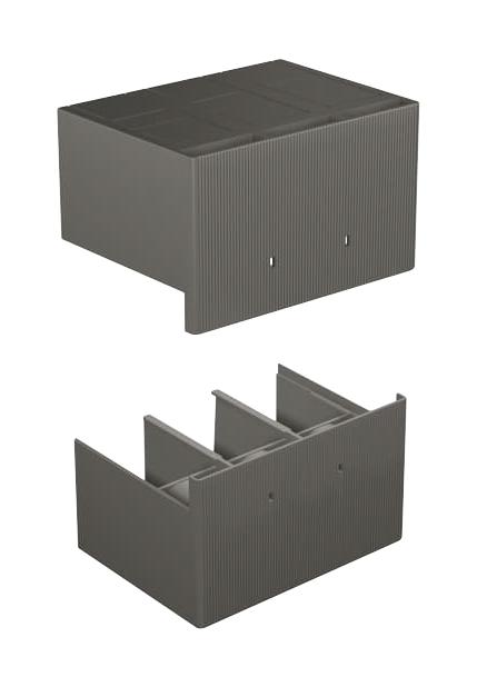 1SDA014040R1 TERMINAL COVERS HIGH 3P S6-T6 ABB