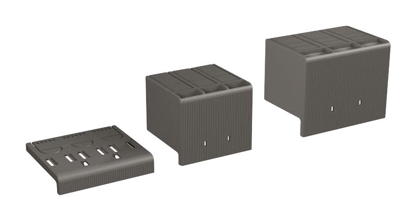 1SDA066669R1 HTC XT3 4P TERMINAL COVERS HIGH 2PCS ABB