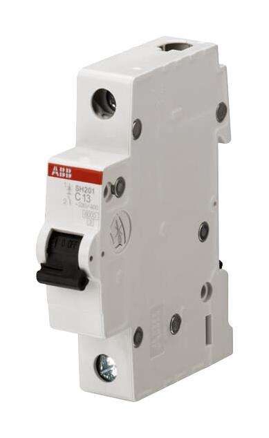 2CDS211001R0044 MCB, THERMAL, 1POLE, 4A, 400V ABB