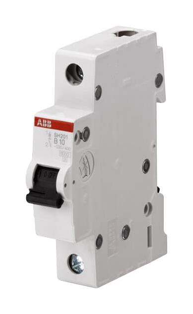 2CDS211001R0105 MCB, THERMAL, 1POLE, 10A, 400V ABB
