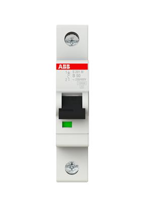 2CDS271001R0505 S201MB50 SP MCB B50A 10KA ABB