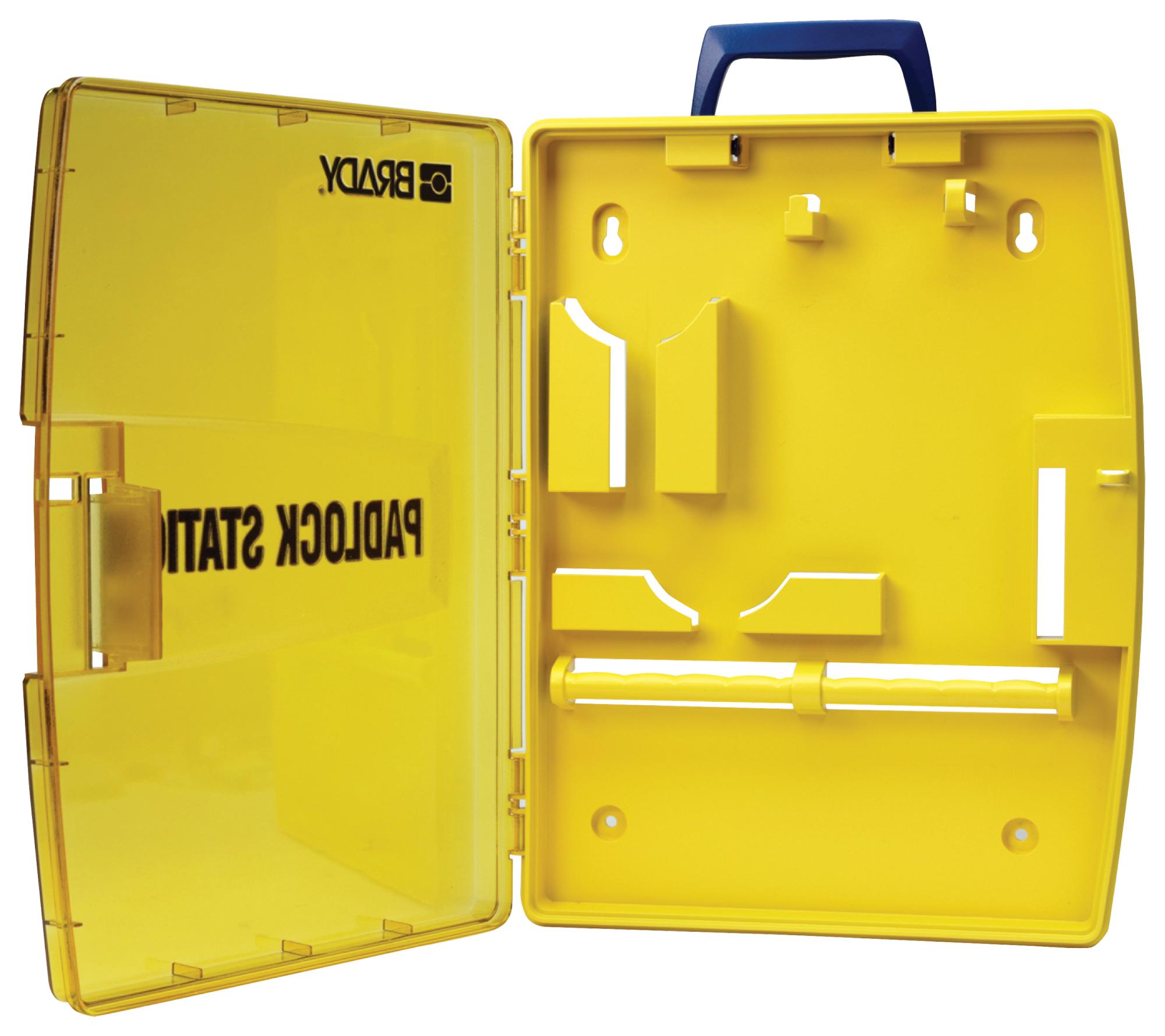 PORTABLE PADLOCK STATION (EMPTY) PADLOCK STATION, PP, 337 X 432 X 64MM BRADY