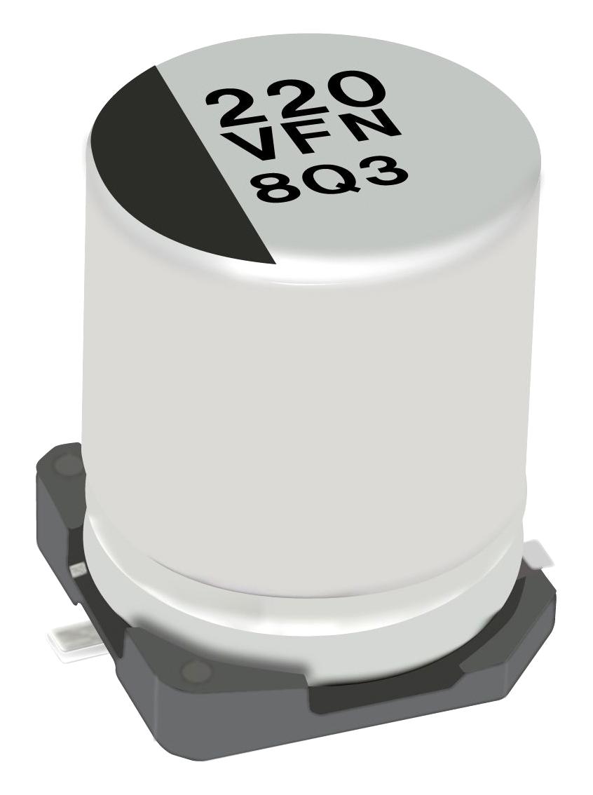 EEEFN1A101UR CAP, 100UF, 10V, ALU ELEC, SMD PANASONIC