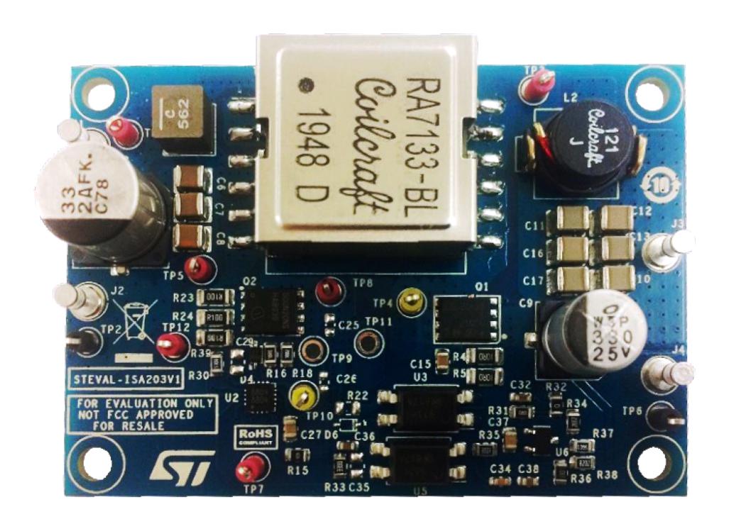 STEVAL-ISA203V1 EVAL BOARD, SERVER AND TELECOM POWER STMICROELECTRONICS