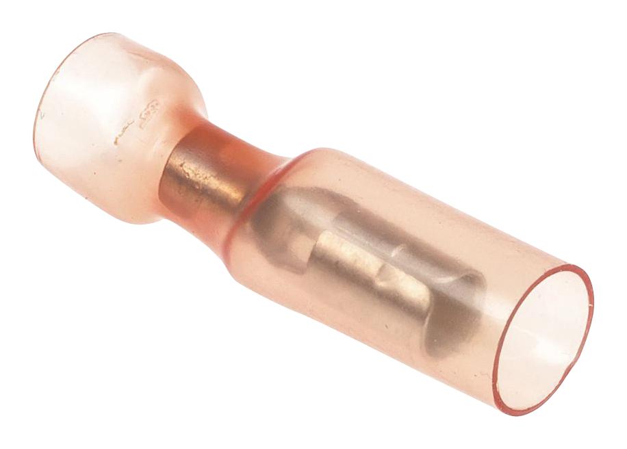 126563-000 TERM, CLOSED BARREL, RED, 22-18AWG, 1MM2 RAYCHEM - TE CONNECTIVITY