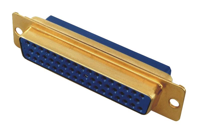 205563-2 D SUB CONNECTOR, RCPT, 50POS, CRIMP AMP - TE CONNECTIVITY