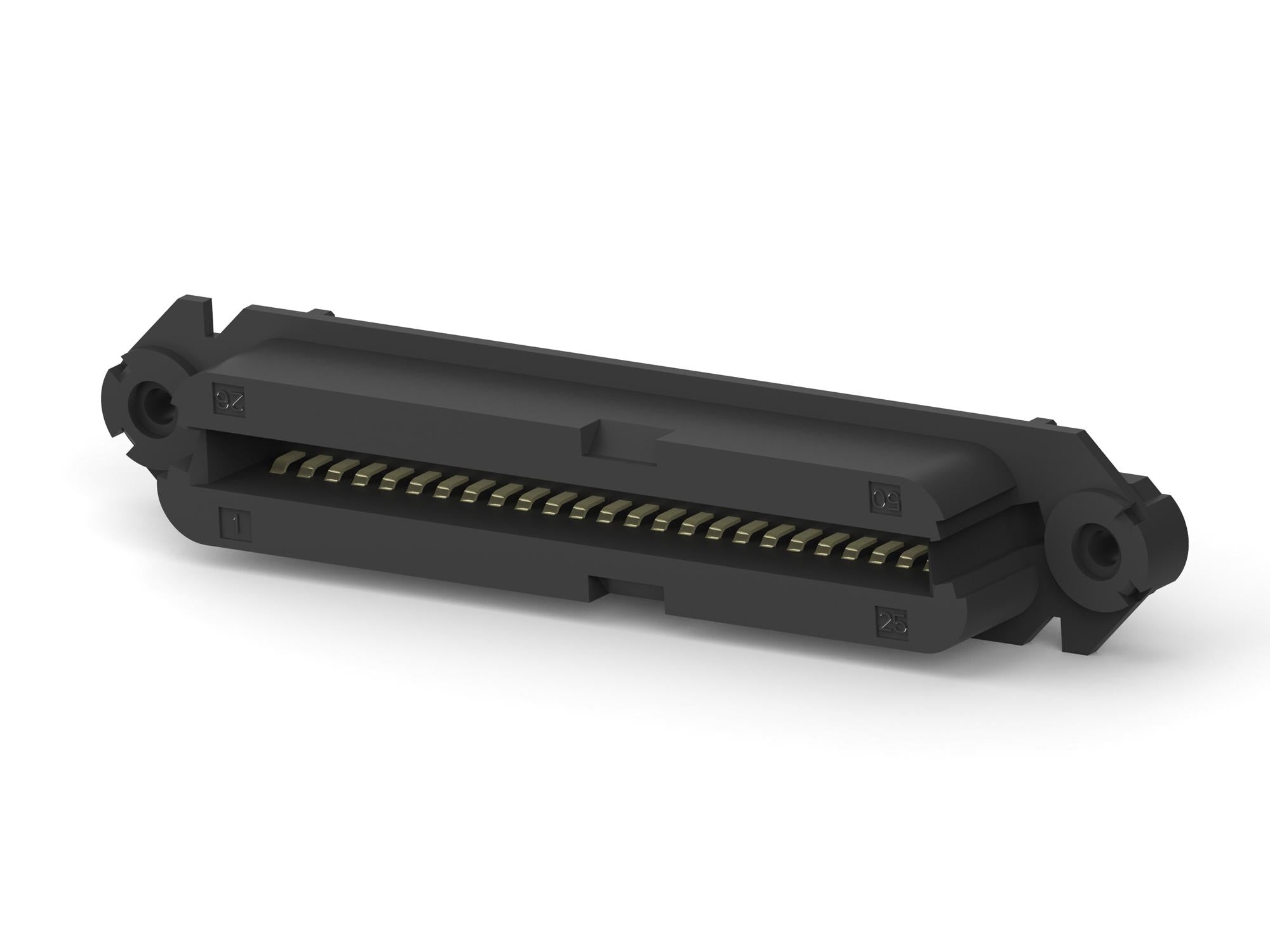229975-1 D-SUB CONN, RCPT, 50POS, IDC / IDT AMP - TE CONNECTIVITY