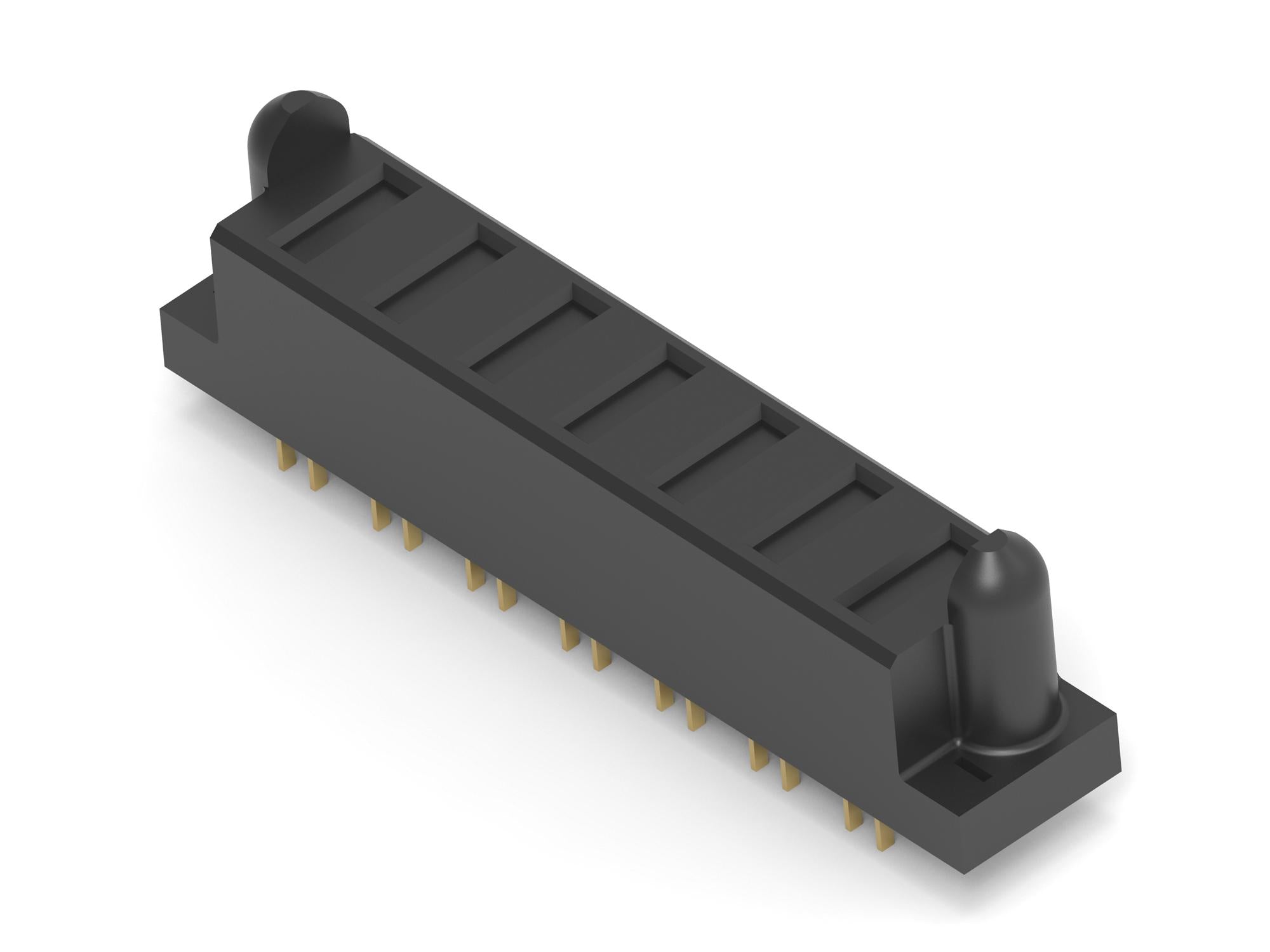 6450863-5 BACKPLANE CONN, RCPT, 1R/7POS, 7.62MM AMP - TE CONNECTIVITY