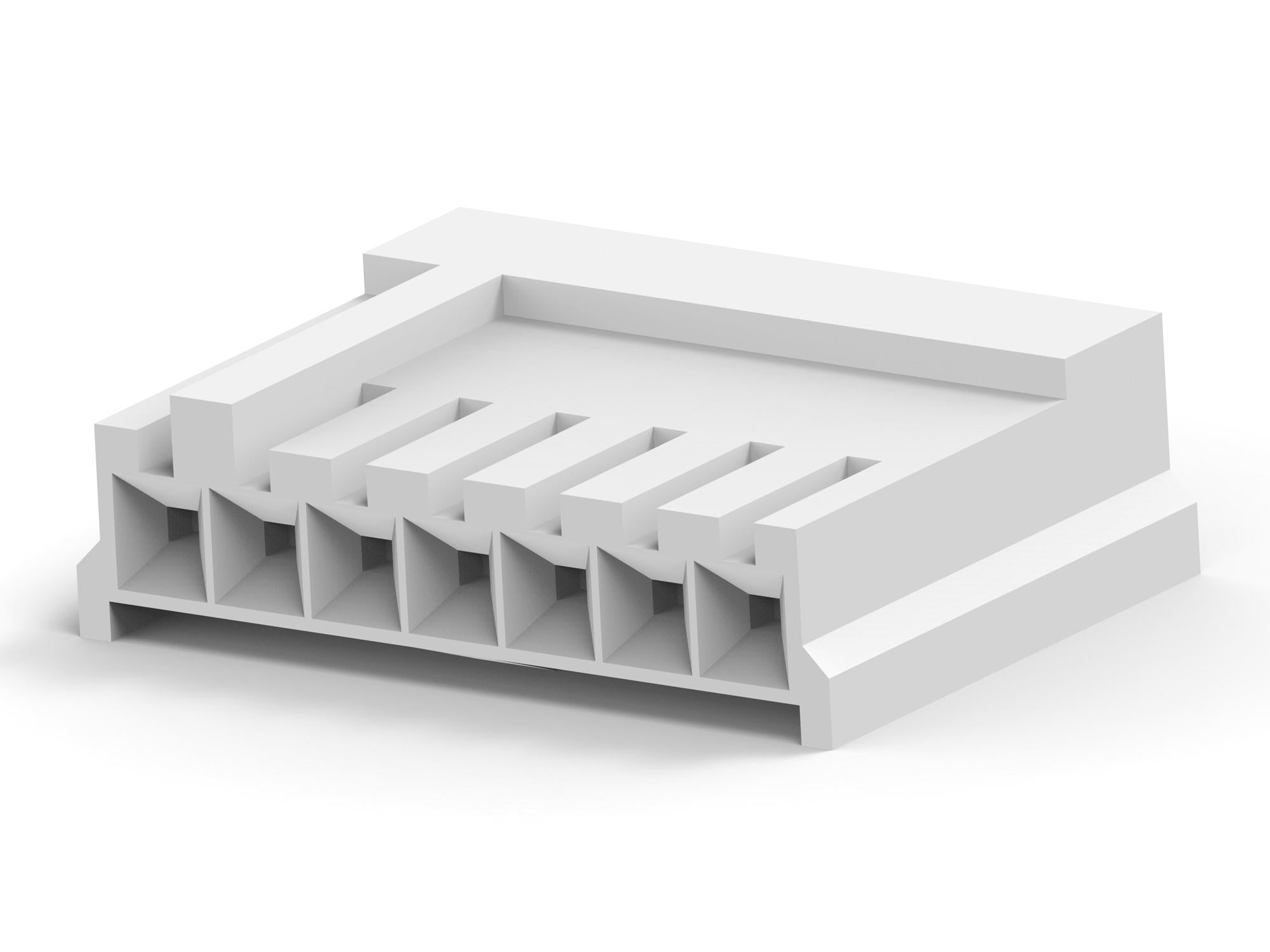 171822-7 WTB HOUSING, RCPT, 7POS, 1ROW, 2.5MM AMP - TE CONNECTIVITY