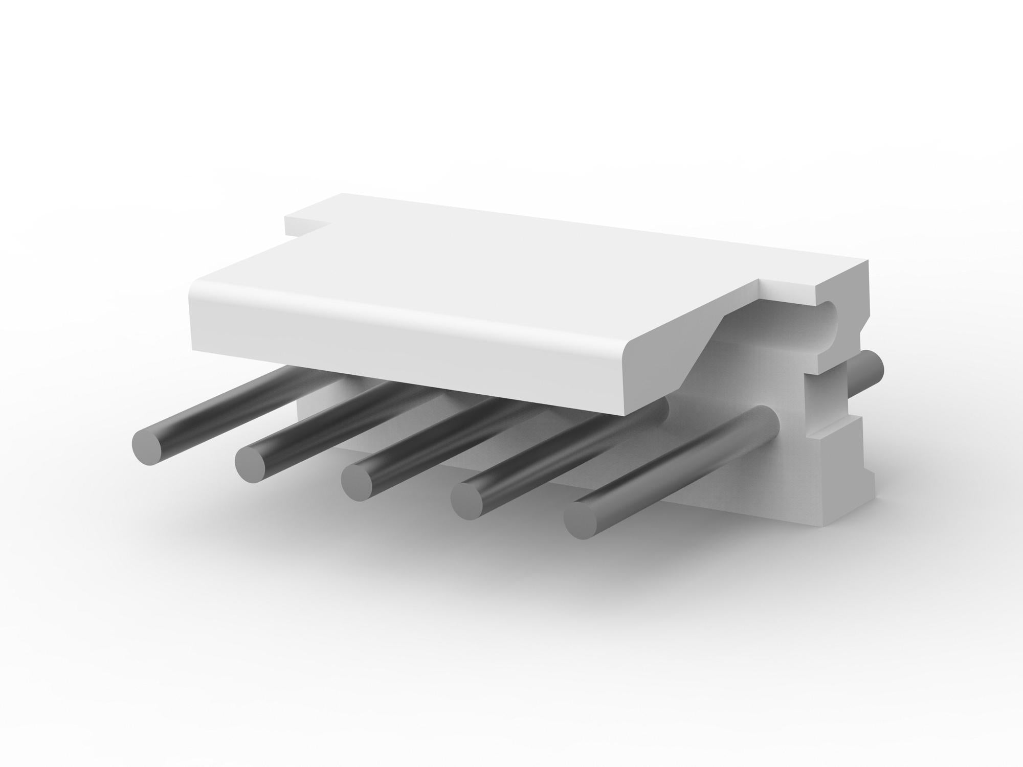 640388-5 WTB CONN, HEADER, 5POS, 1ROW, 3.96MM AMP - TE CONNECTIVITY