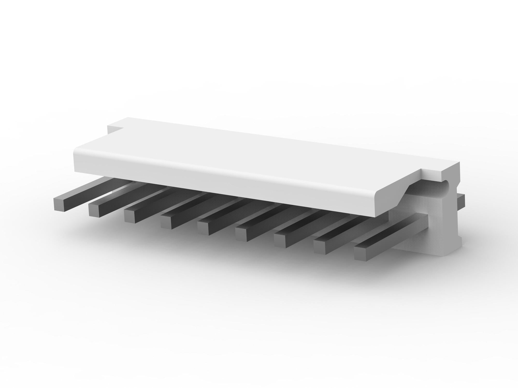 640445-9 WTB CONN, HEADER, 9POS, 1ROW, 3.96MM AMP - TE CONNECTIVITY