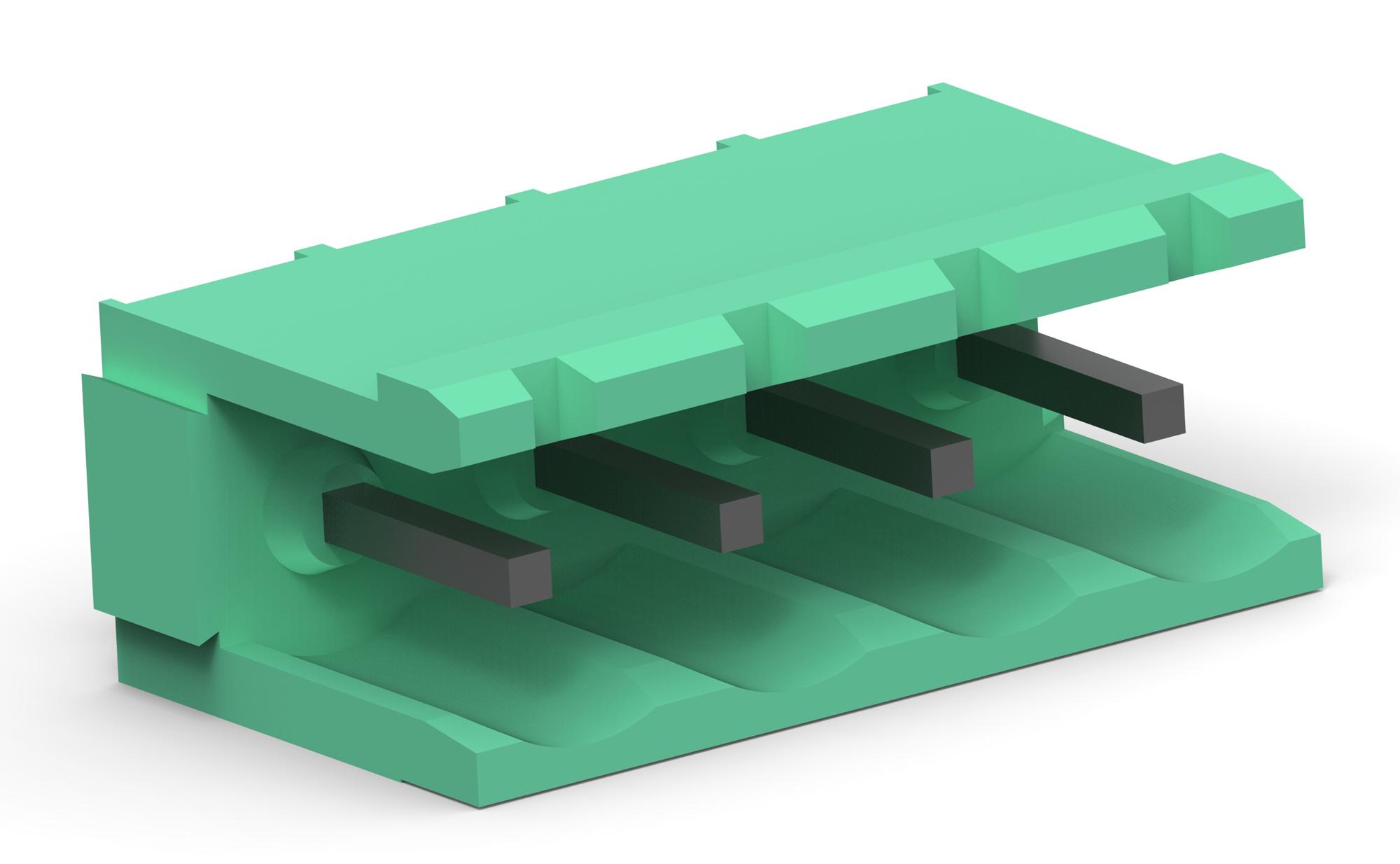 282824-2 TERMINAL BLOCK, HEADER, 2P, 15A, 300VAC BUCHANAN - TE CONNECTIVITY