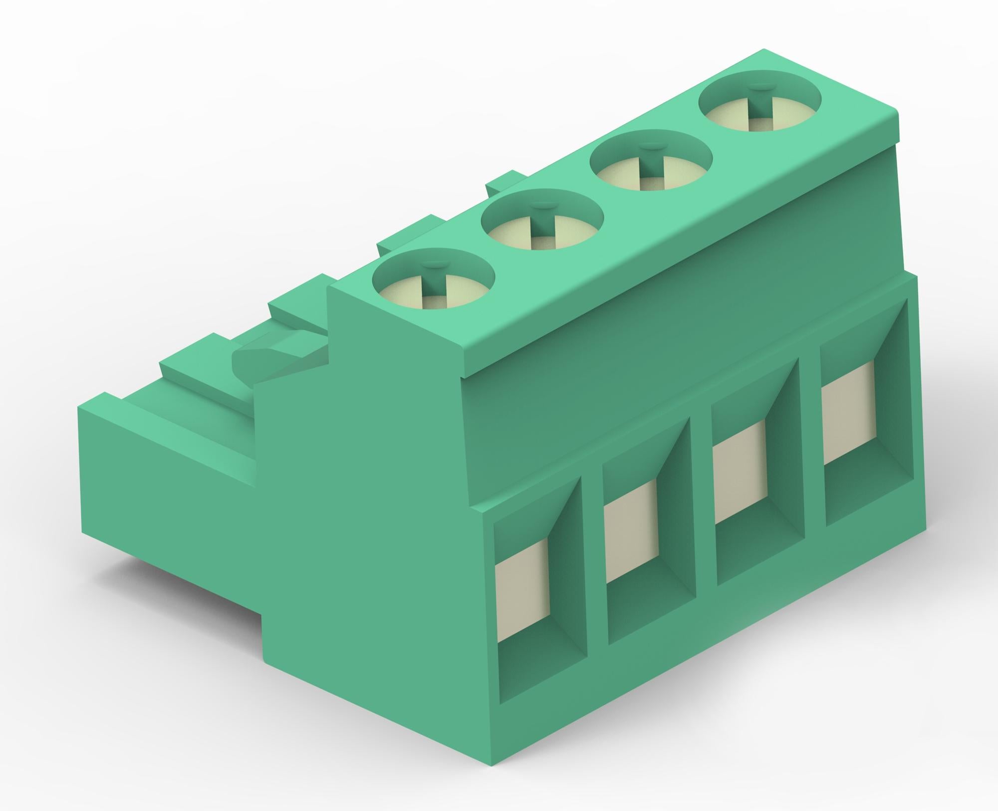 796634-8 TERMINAL BLOCK, PLUGGABLE, 8POS, 12AWG BUCHANAN - TE CONNECTIVITY