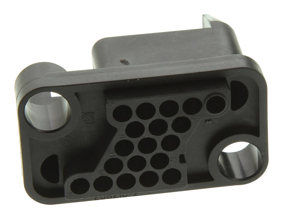 208210-2 PLUG HOUSING, 19POS, 5.08MM AMP - TE CONNECTIVITY