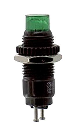 249-7972-3332-504F PANEL INDICATOR, GREEN, 9.53MM, 28VDC DIALIGHT
