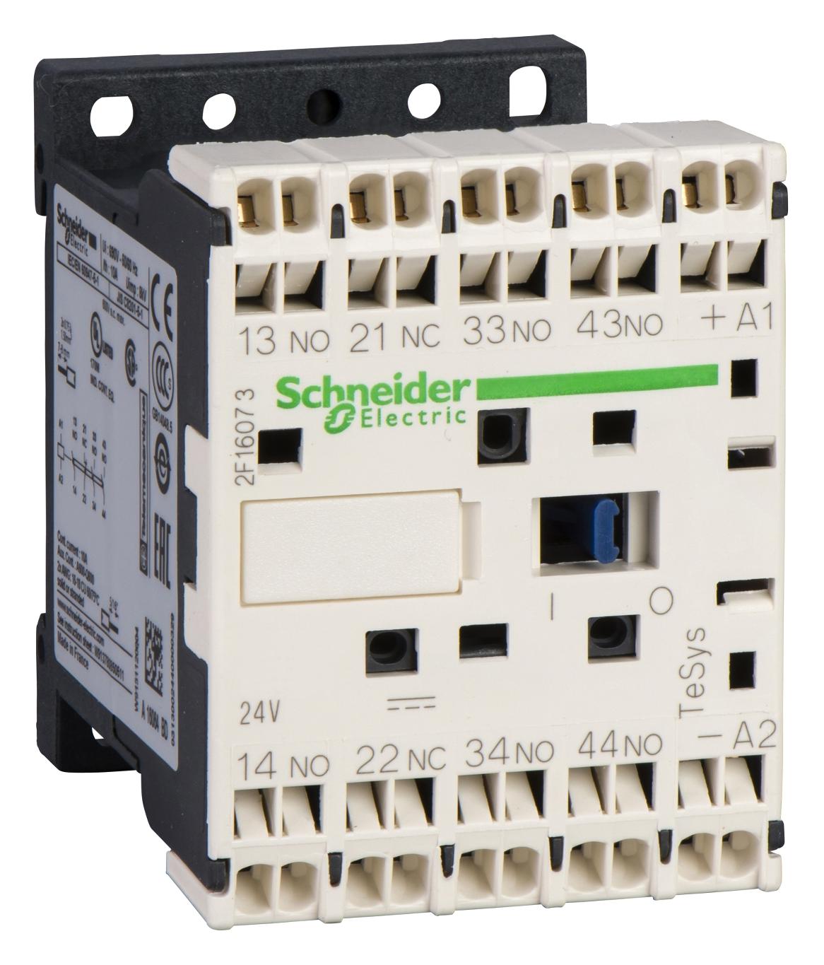 CA3KN223BD CONTROL RELAY 2 NO 2NC SPRING TERMINAL 2 SCHNEIDER ELECTRIC
