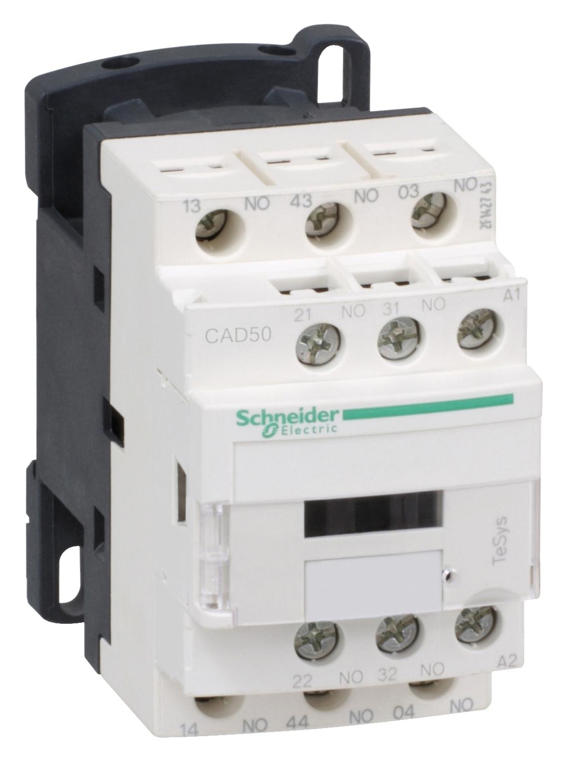 CAD50E7 AUX CONT. 5NO 48V 50/60HZ SCHNEIDER ELECTRIC