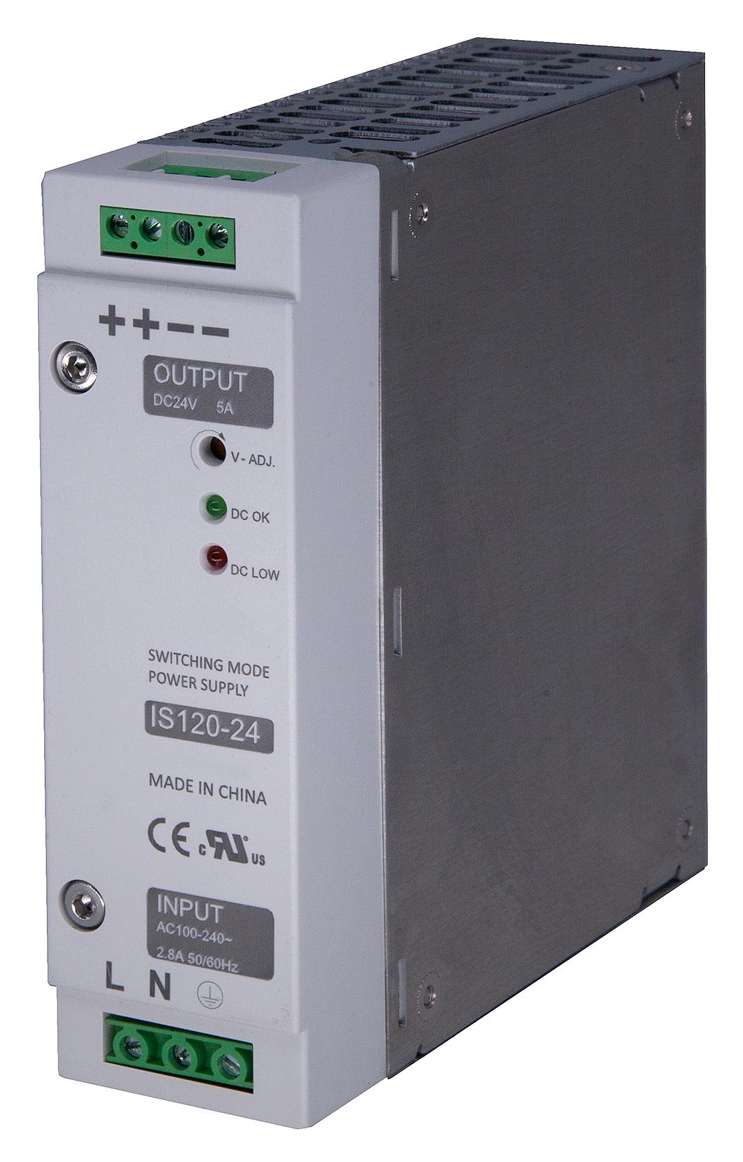 MP003271 POWER SUPPLY, AC-DC, 24V, 5A MULTICOMP PRO
