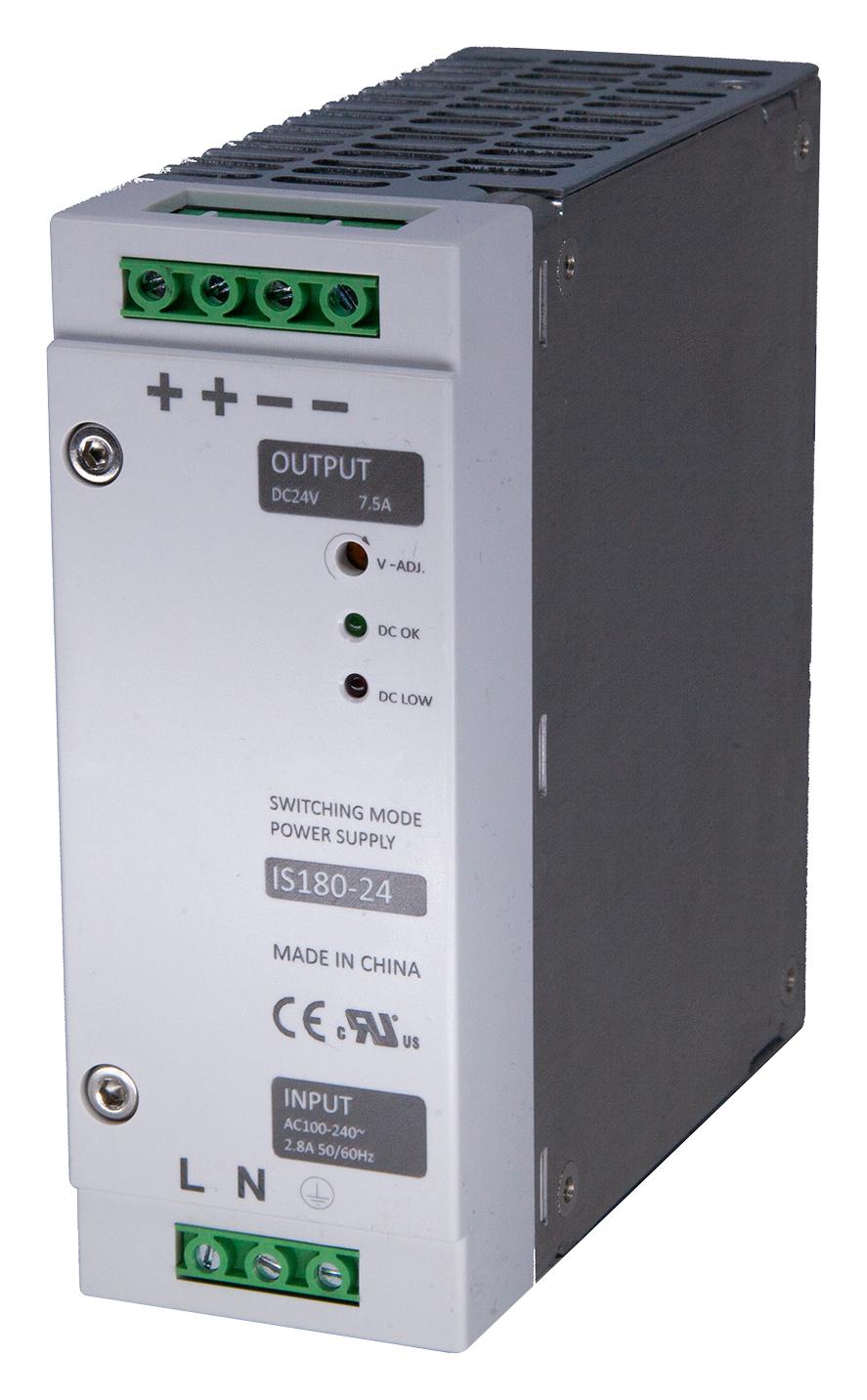 MP003274 POWER SUPPLY, AC-DC, 24V, 7.5A MULTICOMP PRO