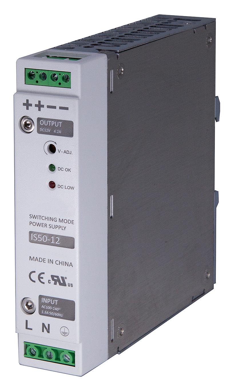 MP003279 POWER SUPPLY, AC-DC, 12V, 4.2A MULTICOMP PRO