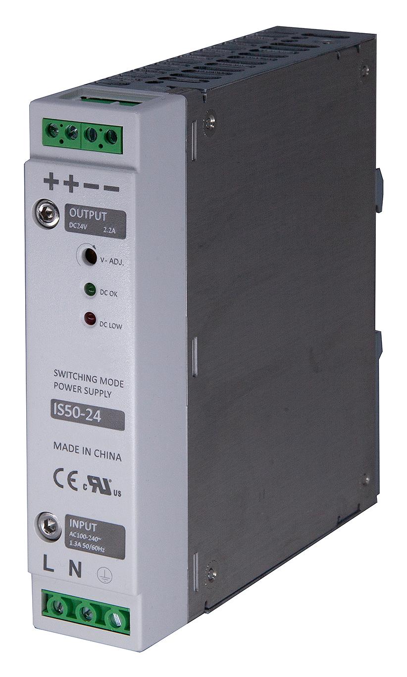 MP003280 POWER SUPPLY, AC-DC, 24V, 2.2A MULTICOMP PRO