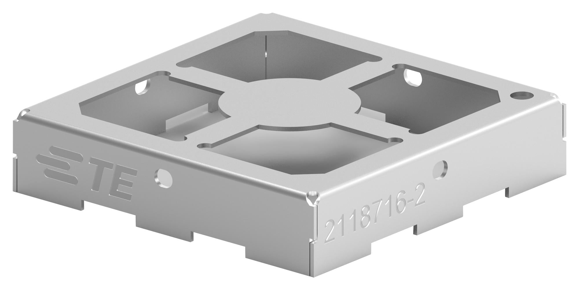 2118716-2 EMI SHIELDING GASKET, 16.5X16.5X3.6 MM TE CONNECTIVITY