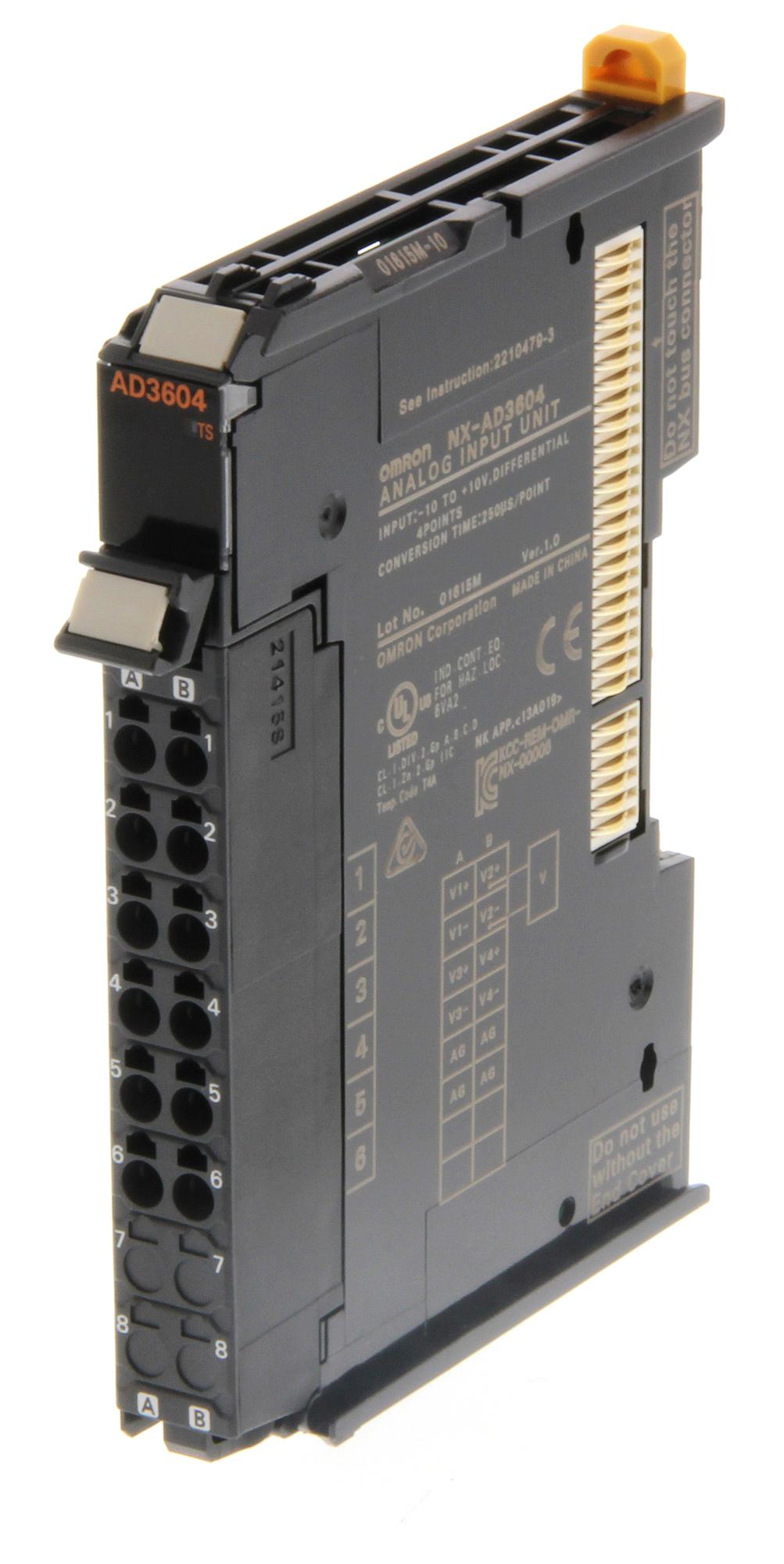 NX-AD3604 ANALOGUE INPUT PLC CONTROLLERS OMRON