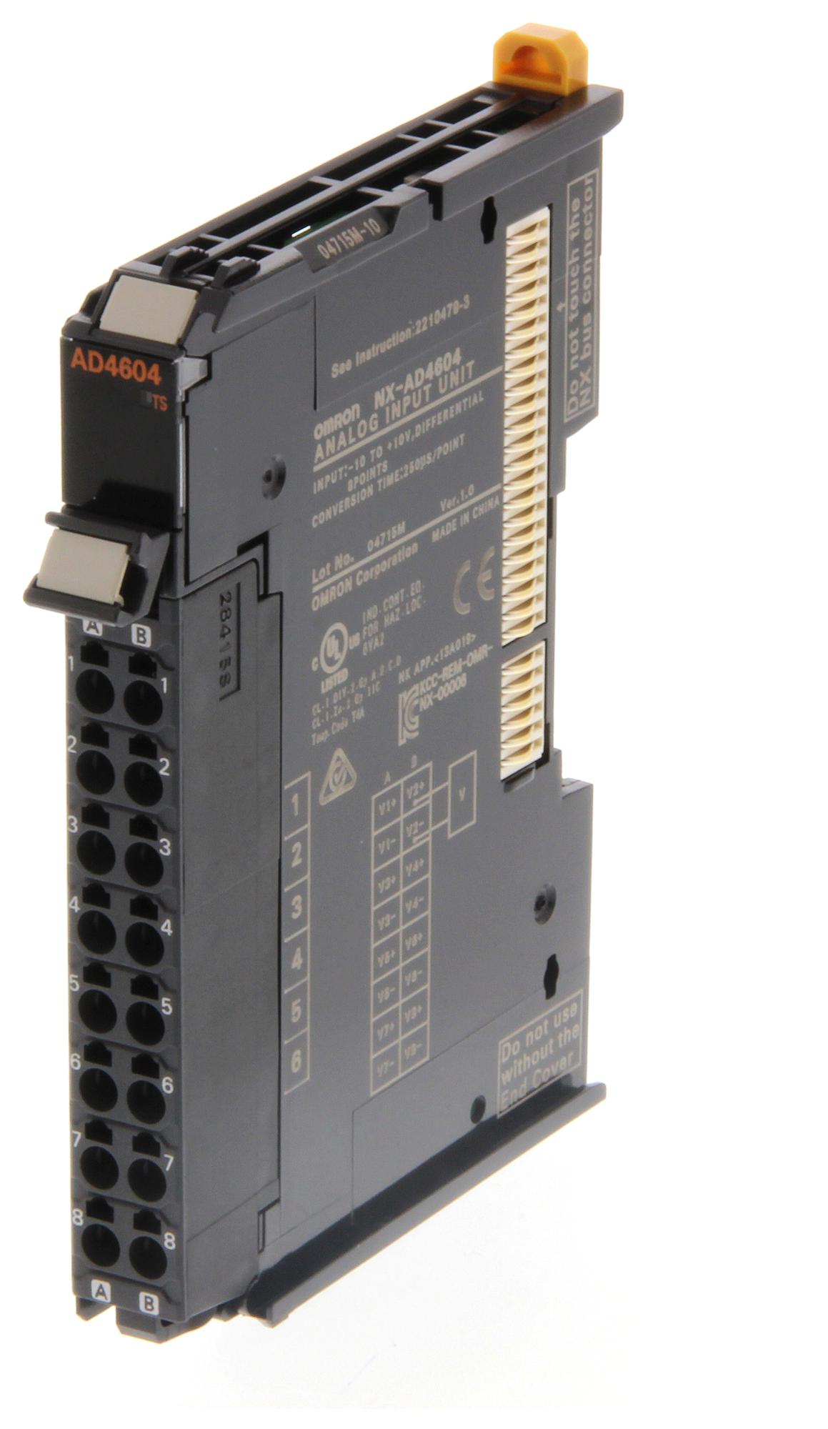 NX-AD4604 ANALOGUE INPUT PLC CONTROLLERS OMRON
